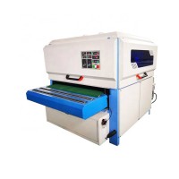 Factory cheap price plywood solid panel fiberboard sanding wood brush dump polishing sander machine price