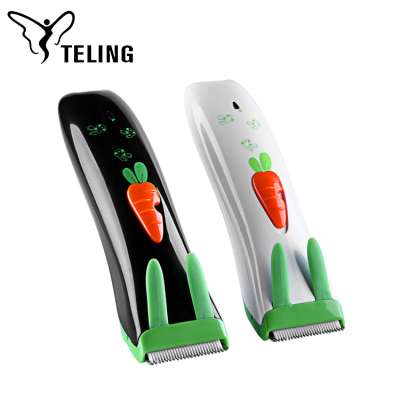 Professional Electric Ceramic Material Baby Safety Rechargeable Hair Clippers