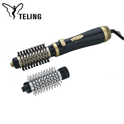 Factory price professional styler electric hot air hair brush ionic hair brush