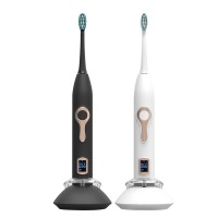 Electric Acoustic Toothbrush Liquid Crystal Display Magnetic Levitation Motor Induction Charging  Adult Electric Toothbrush